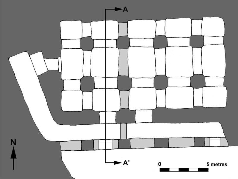 Plan view of Church